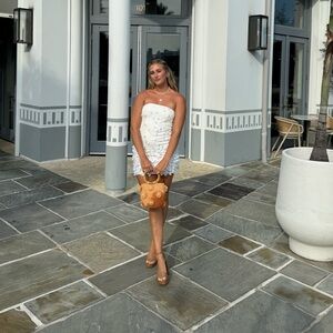 SHOW ME YOUR MUMU Embellished Shell and Sequin Dress